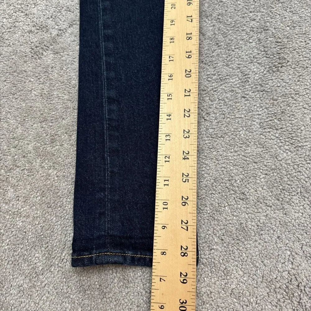 Levi's 519 Extreme Skinny Fit Denim Jeans Mens 29x30 Blue Dark Wash Stretch